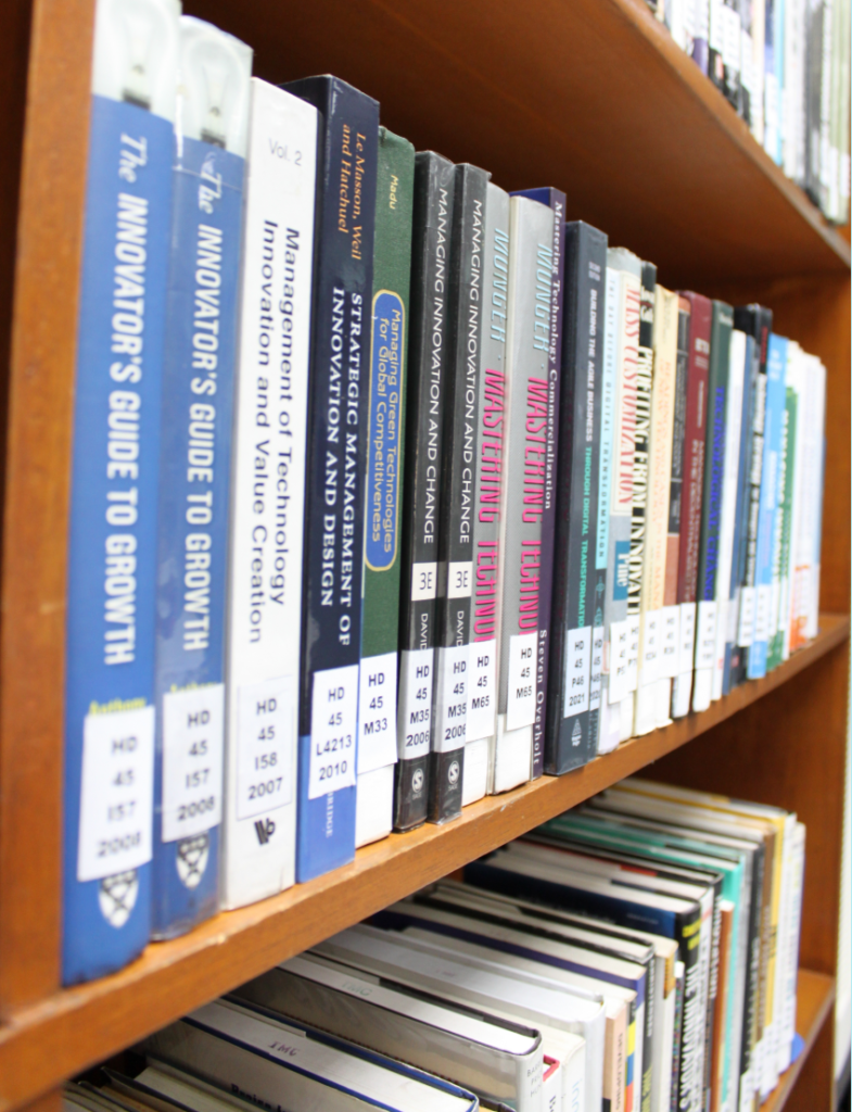 TMC Library Shelves